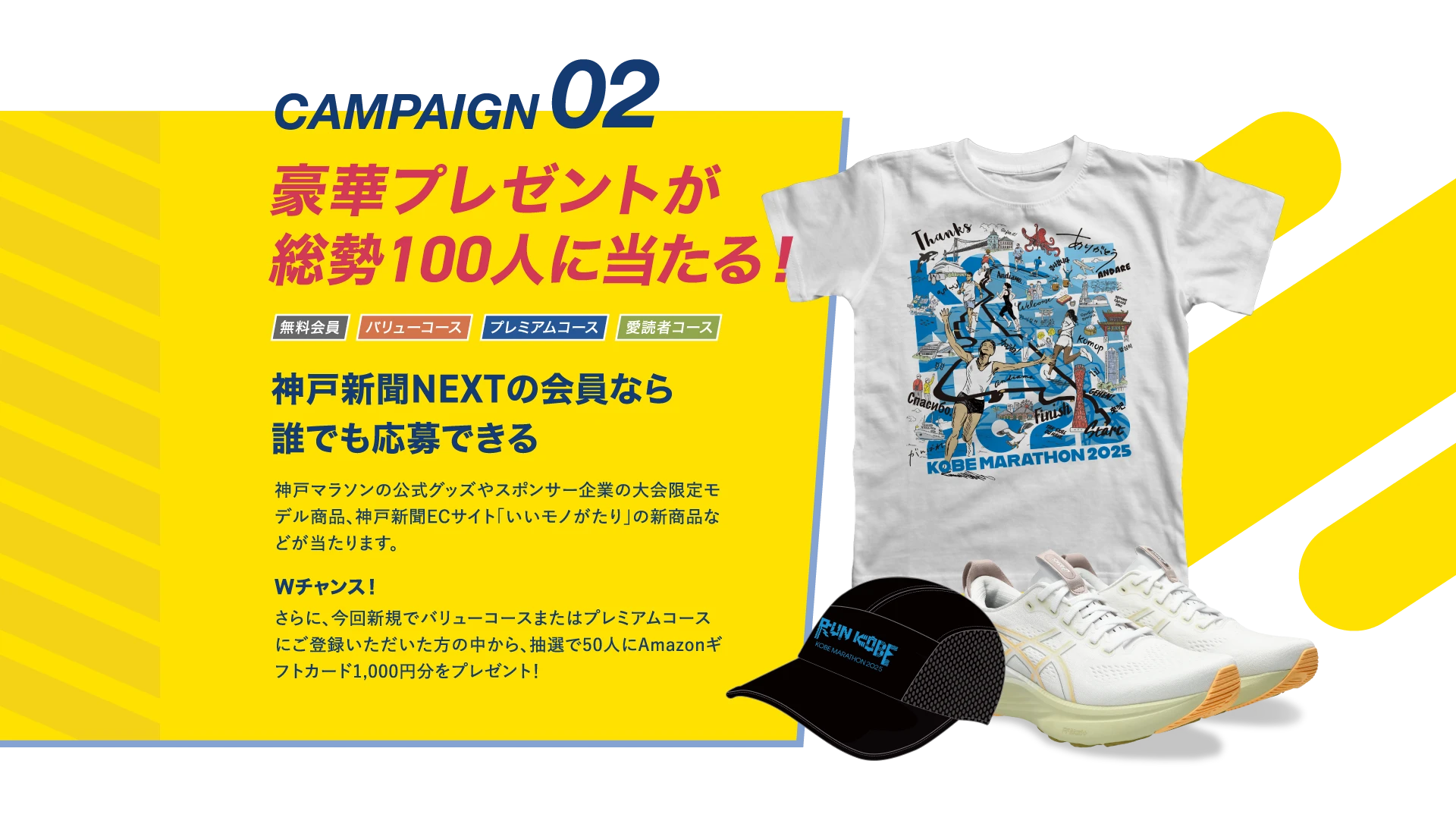 豪華プレゼントが総勢100人に当たる！