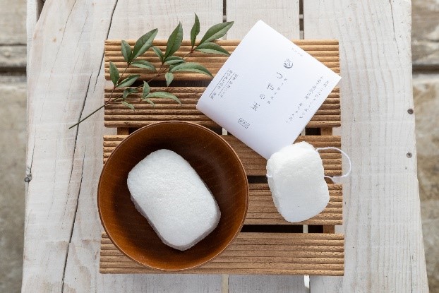 洗顔用こんにゃくスポンジ「つやの玉」10個セット