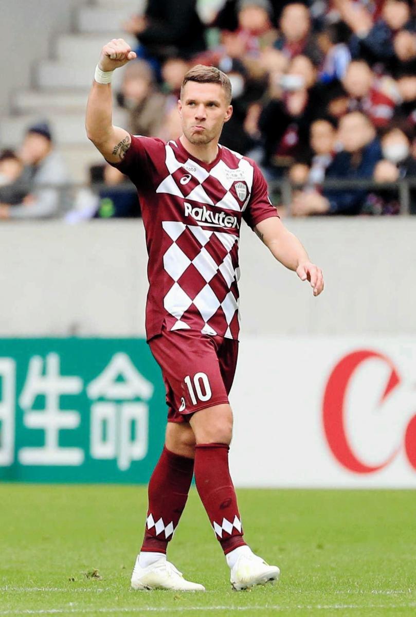 神戸新聞next スポーツ Live Vissel ｊ１神戸 ポドルスキ退団を発表 サポーターと最高の関係築けた