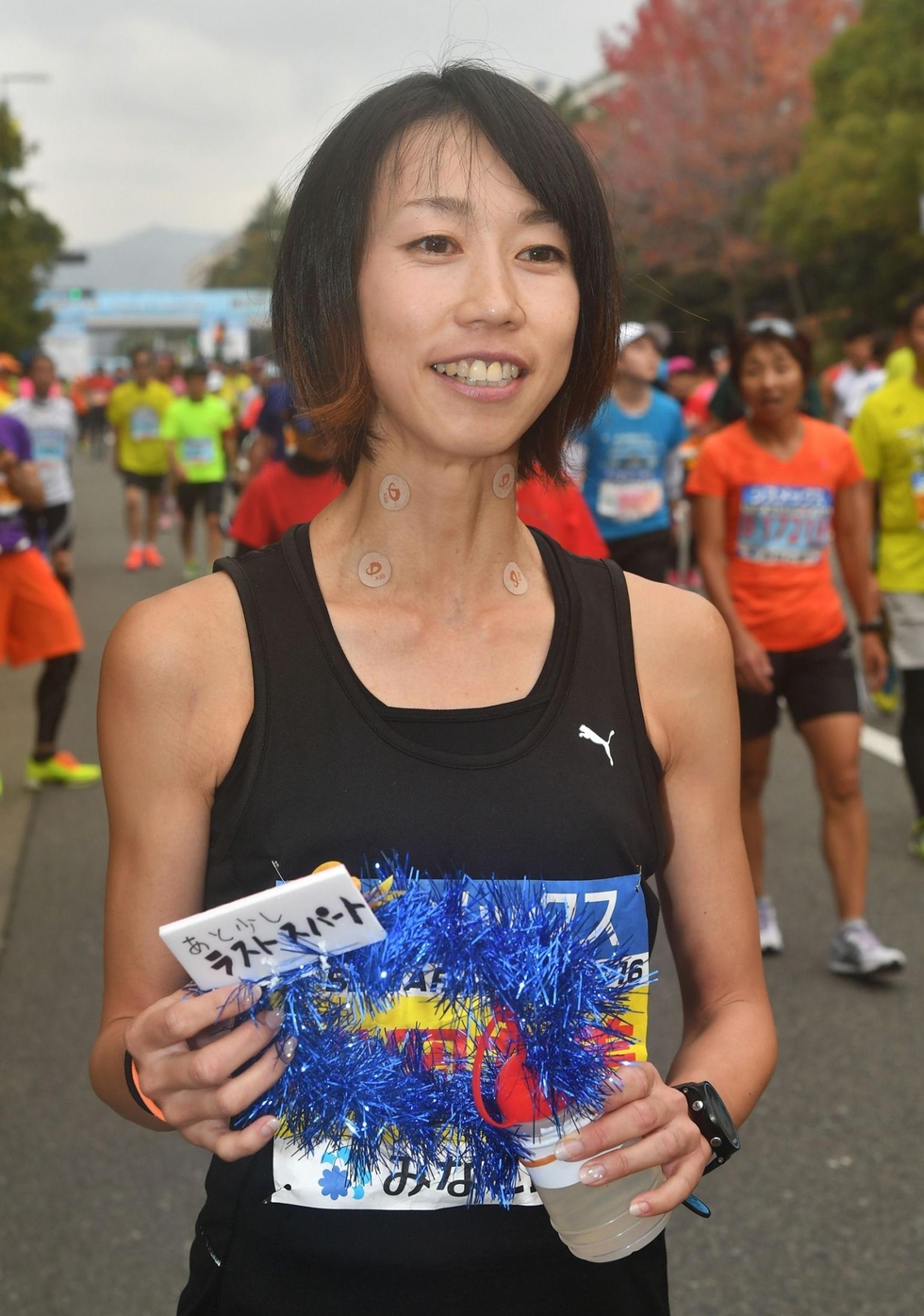神戸新聞 ホーム 連載 特集 姫路城マラソン 神戸マラソン 初招待 松岡選手 息子の声援背に走りきる