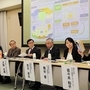 人材育成などをテーマにしたパネルディスカッション＝いずれも神戸大学