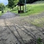 緩やかにカーブする軌道跡をたどる。かつてここで暮らした人々の息遣いが聞こえてきそうだ。