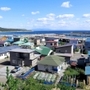 盛り土して造成された青苗地区の宅地＝２０１９年９月